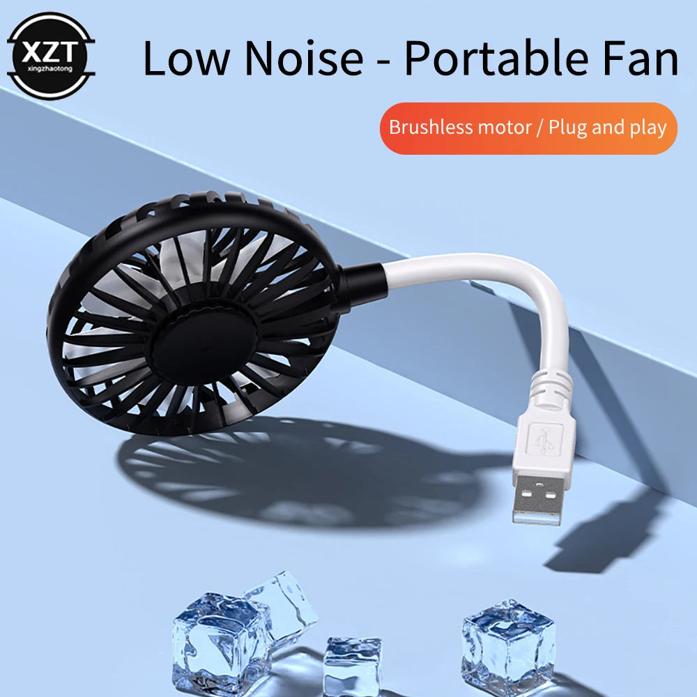 🌬️🔌 Creative Mini USB Fan – Plug & Play Portable Cooling