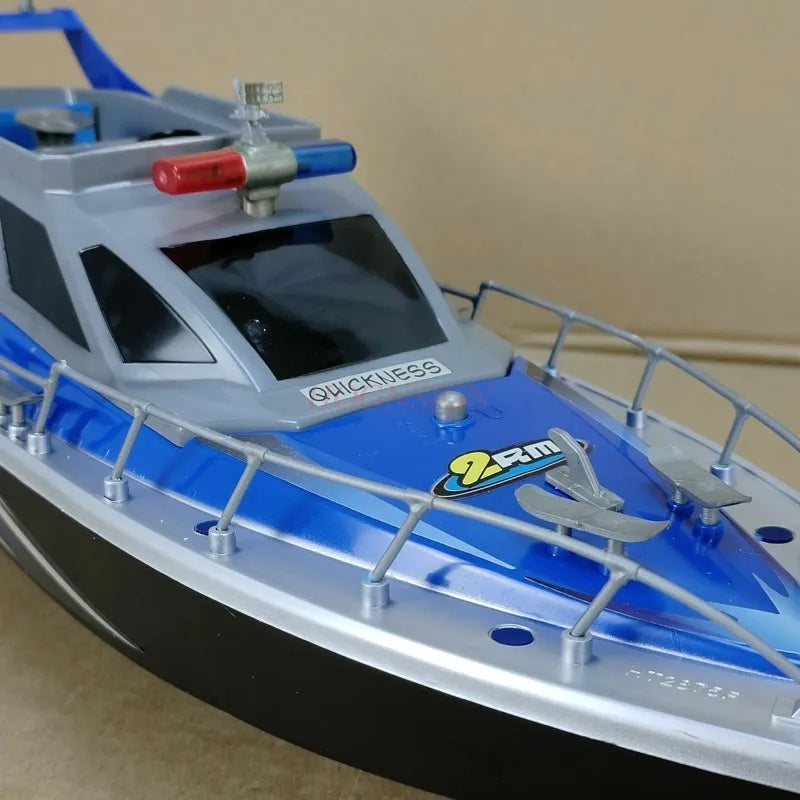 17" Radio Control Patrol Boat with 4-way Remote Control Boat Toys Warships Patrol Boats Speedboat