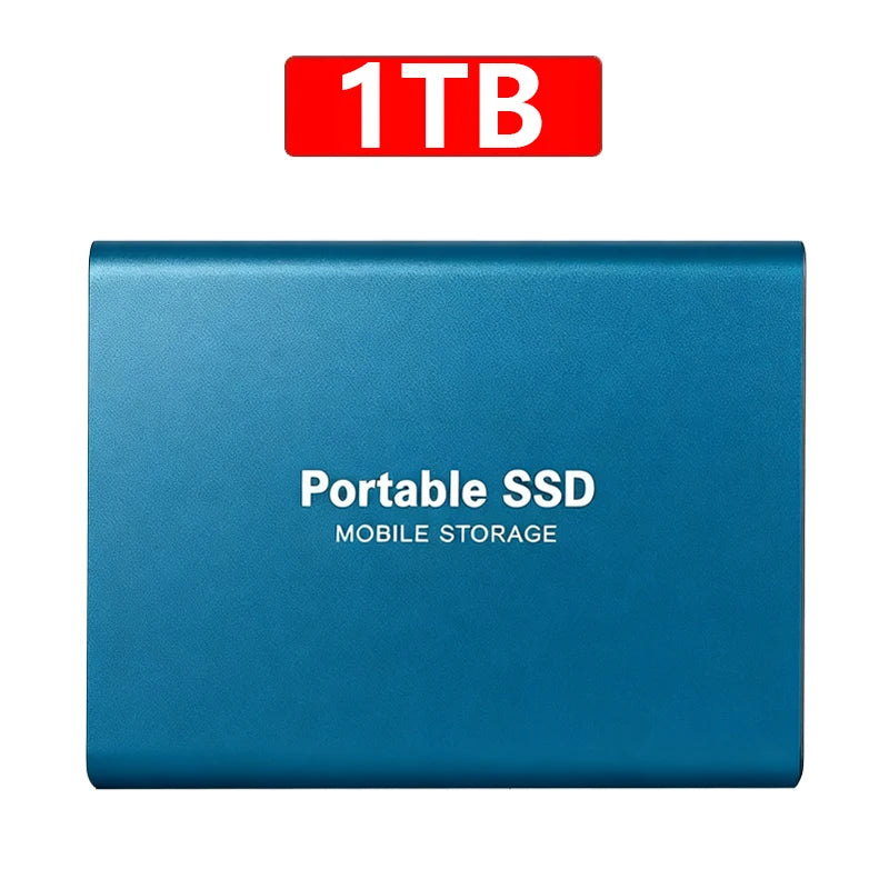 🚀 Portable SSD 1TB–16TB External Hard Drive – USB 3.1 Type-C High-Speed Solid State Drive for Phone, Laptop & Mac 💾⚡
