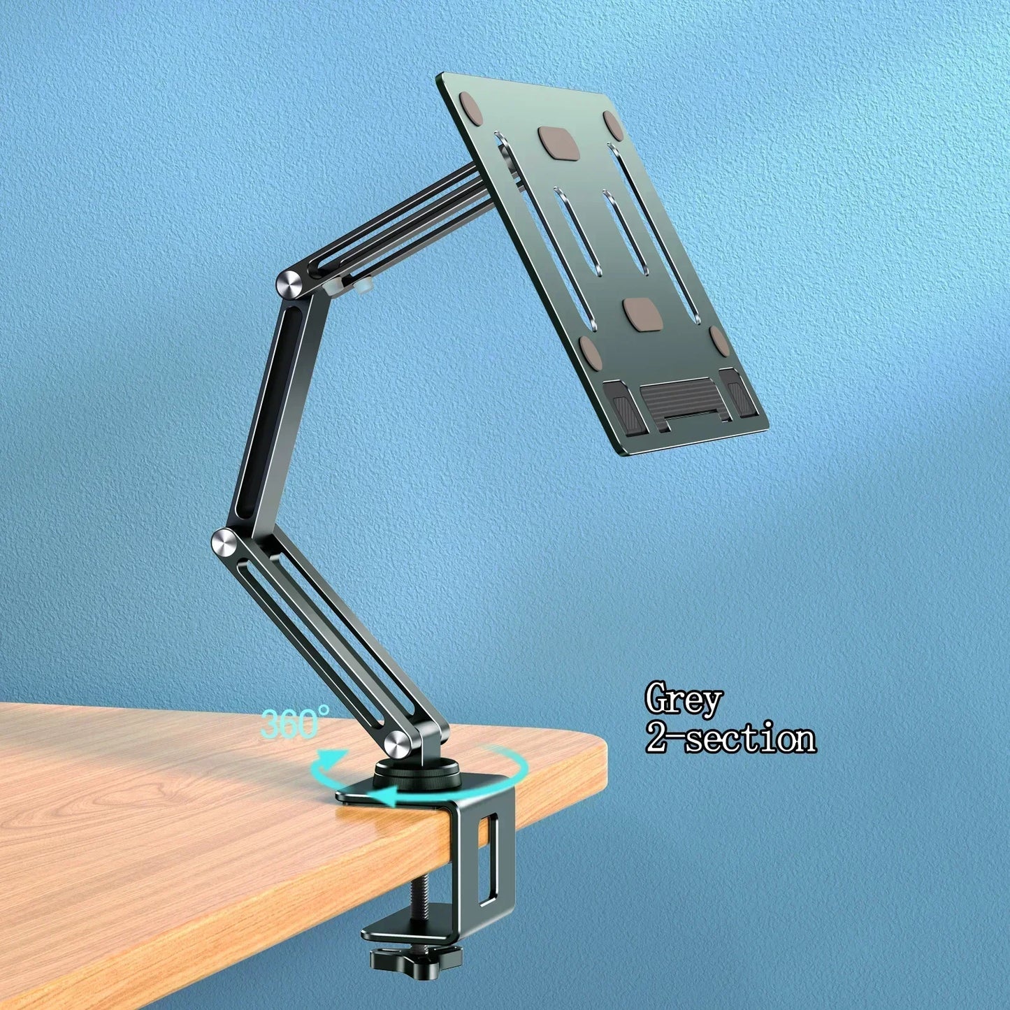 💻🔄 Eary Laptop Arm Mount for Desk – 360° Rotating Adjustable Stand
