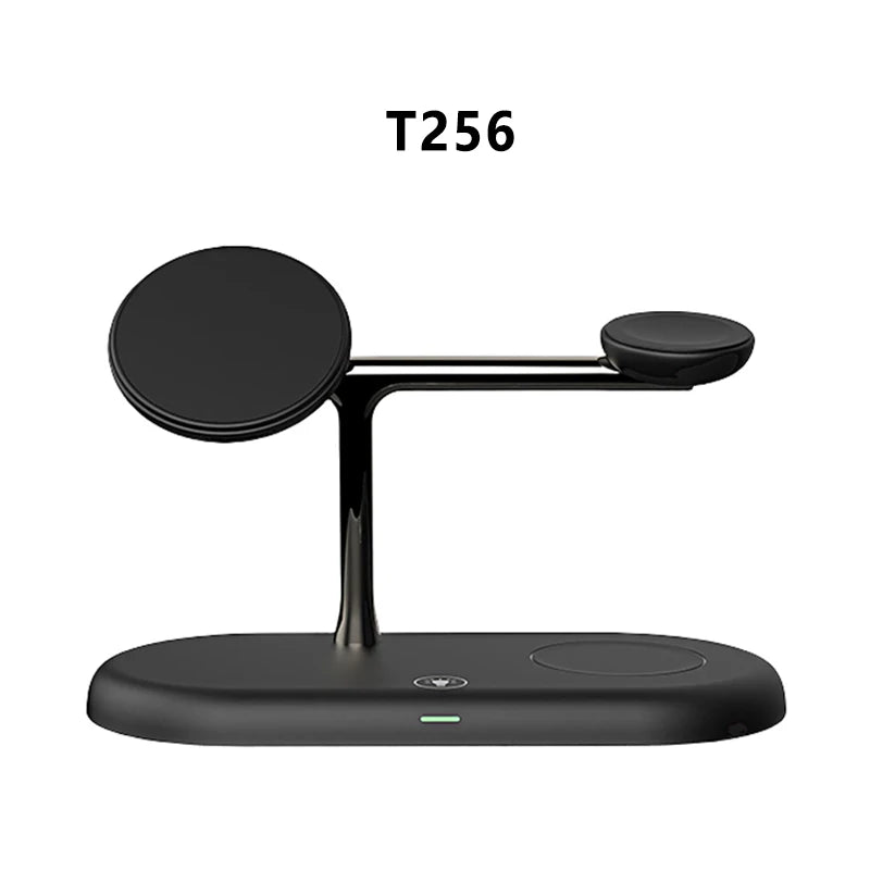 3-in-1 Wireless Charger Stand – Fast Charging for iPhone, Apple Watch & AirPods