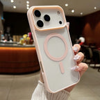 Clear Magnetic MagSafe Case for iPhone 17 / 17 Air / 17 Pro Max 📱 | Shockproof, Slim & Anti-Scratch Candy Color Cover