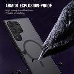 UYUXIO Magnetic Stand Case for Samsung Galaxy S24 / S23 / S22 Ultra Plus