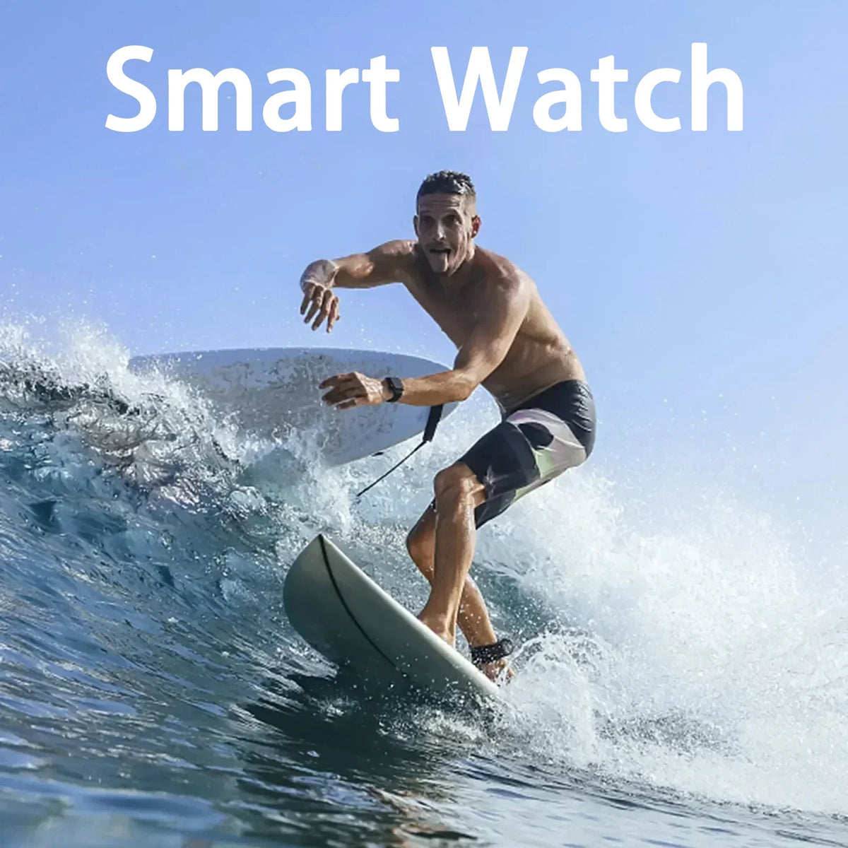 New Smartwatch for Men & Women – 1.73" HD Bluetooth Call Smart Watch for Android & iOS | Heart Rate, Blood Oxygen & Blood Pressure Monitor | Fitness Activity Tracker (LAXASFIT)