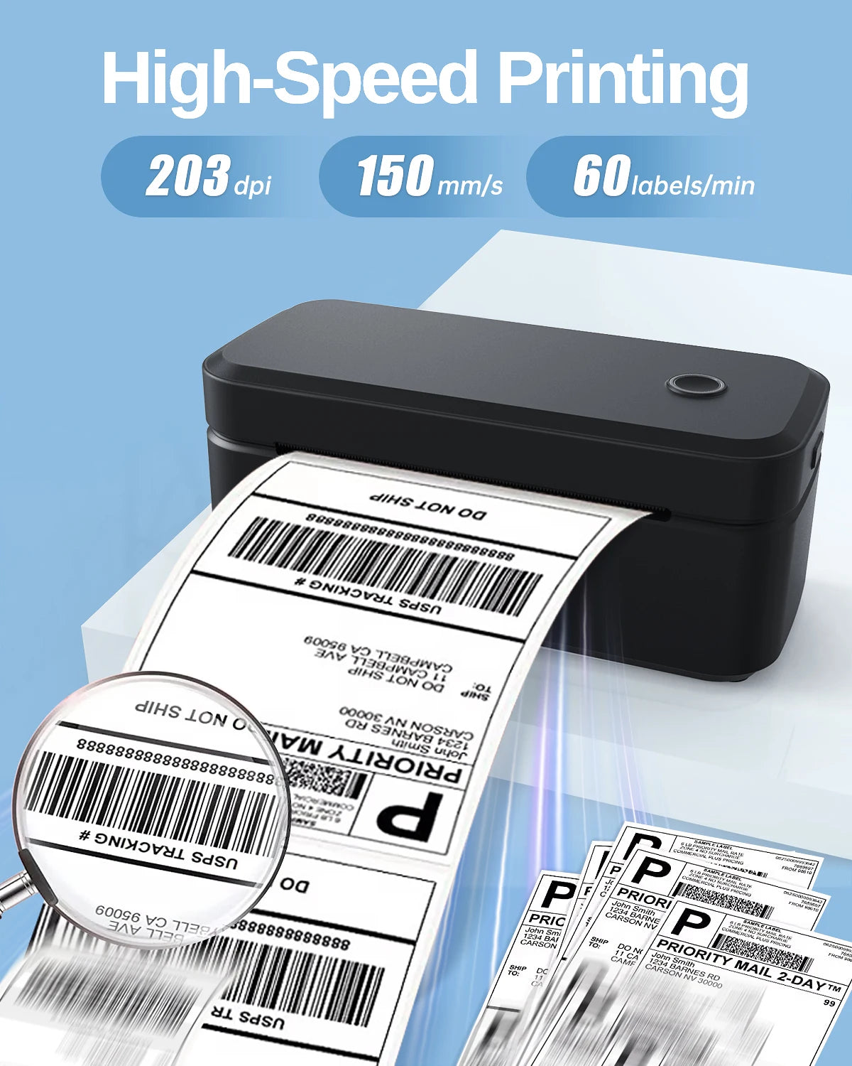 🏷️📦 Marklife X4 Thermal Label Printer – 4x6 Bluetooth Shipping Printer