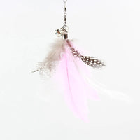 Pink feather