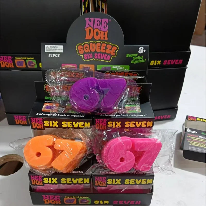 NeeDoh 67 Squeeze Toy – Soft Sensory Stress Relief Fidget