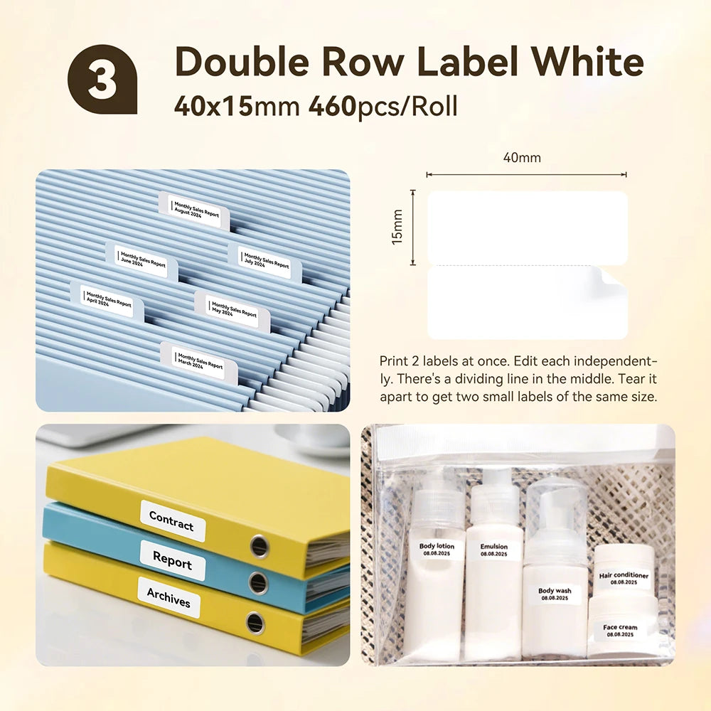 🏷️📱 NIIMBOT B1 Portable Thermal Label Printer – 2 Inch Bluetooth Sticker Maker