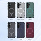 Luxury Magnetic Armor Case for Samsung Galaxy S25 / S24 / S23 Ultra
