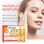 ✨🍊 Vitamin C Face Brightening Serum – Dark Spot Care, Pore Minimizing & Anti-Aging Gold Essence with Hyaluronic Acid