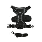 🐾🎽 Tactical Reflective Cat & Small Dog Harness with Leash