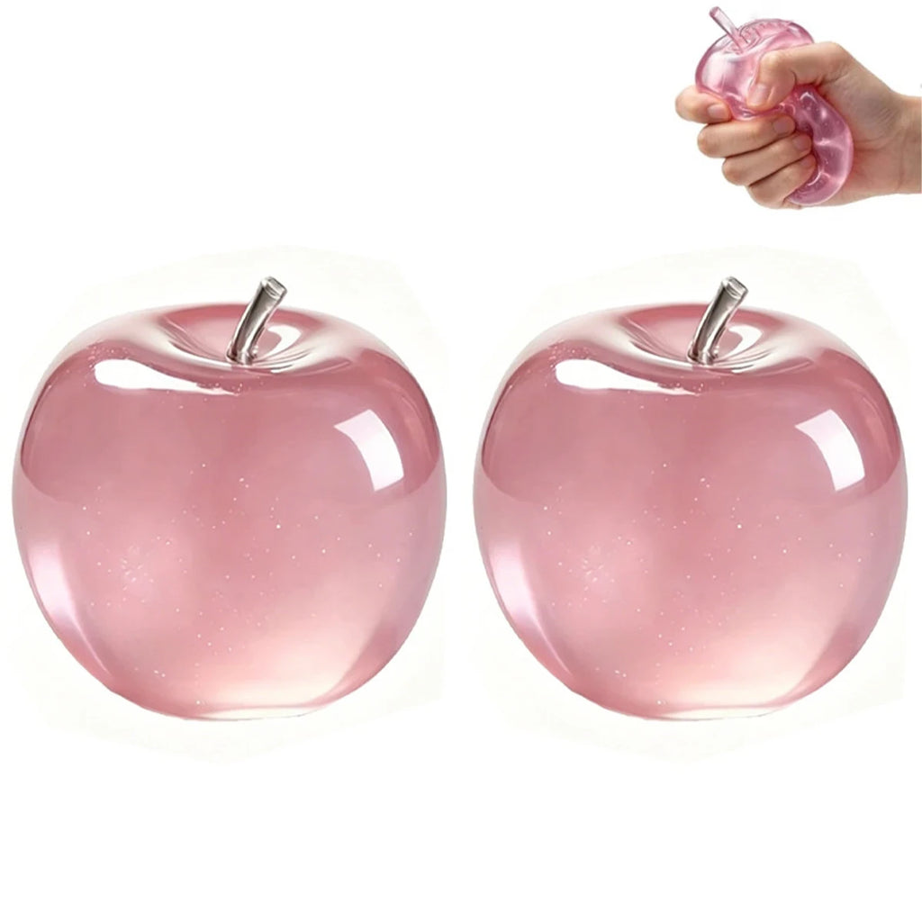 Apple Squishy Toy – Soft Fruit Sensory Squeeze Fidget