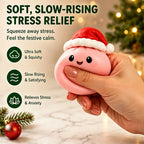Christmas Advent Calendar – 24-Piece Dumpling Squishy Fidget Toy Set