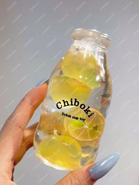 Glass lemon