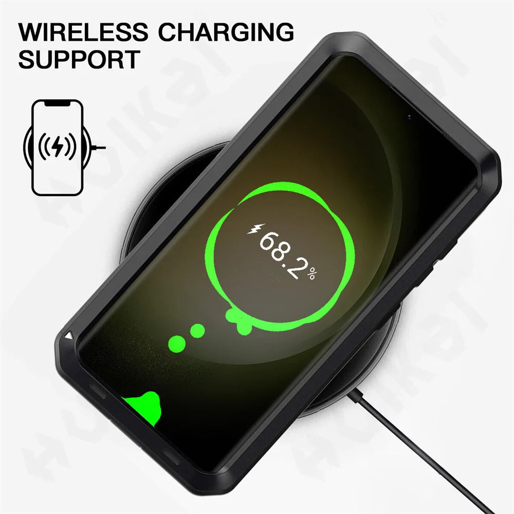 Heavy Duty Metal Armor Case for Samsung Galaxy S & Note Series