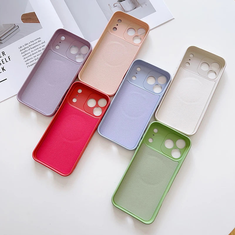 MagSafe Magnetic Liquid Silicone Case for iPhone 17 Series
