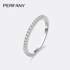 💎💍 PERFANY GRA Certified Moissanite Ring – S925 Eternal Classic