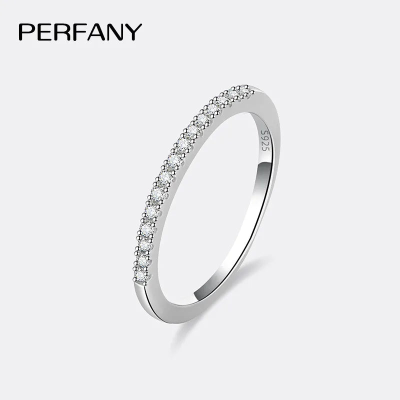 💎💍 PERFANY GRA Certified Moissanite Ring – S925 Eternal Classic