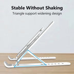 💻📐 Portable Foldable Laptop Stand – Cooling Riser Support Base