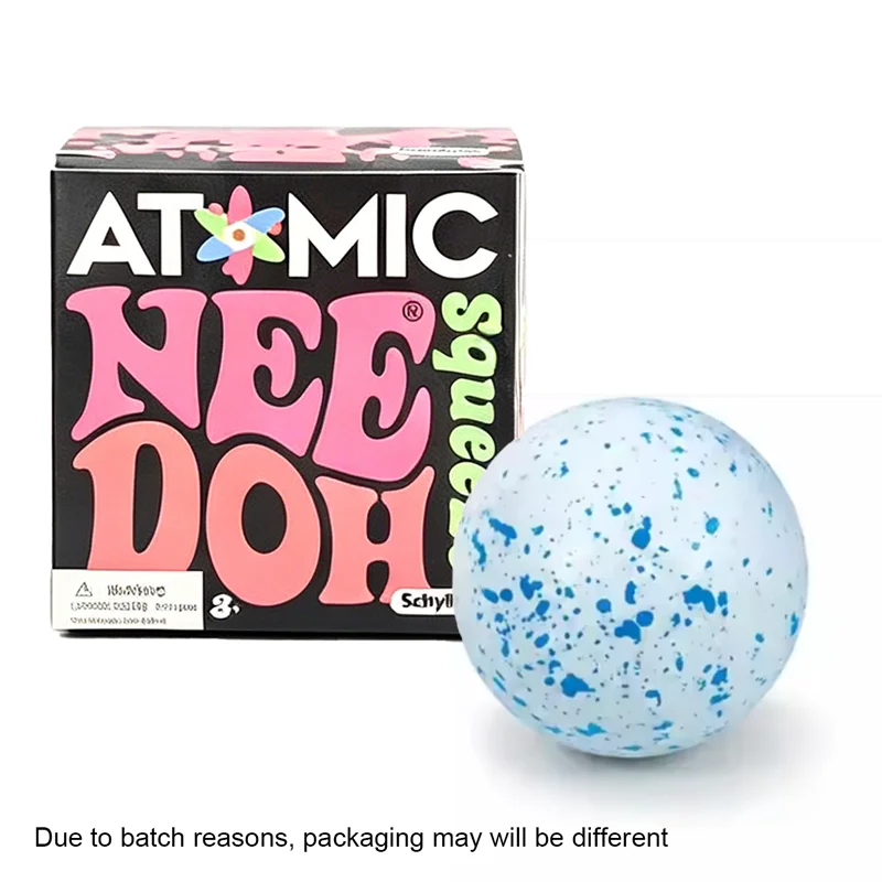 NeeDoh Snow Ball Crunch – Quick-Rebound Sensory Fidget Toy