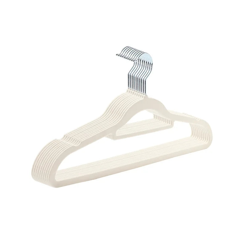 👗✨ Velvet Clothes Hangers Non-Slip (2–60 PCS) | Sturdy Drying & Storage Hangers 🖤 | Wardrobe Organizer Hangers for Bedroom & Closet