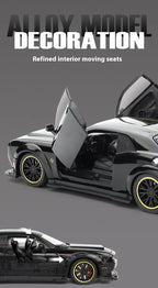 1:32 Dodge Challenger SRT Hellcat Redeye V8 Alloy Metal Diecast Model American Muscle Sports Car Collection For Hobby Decor
