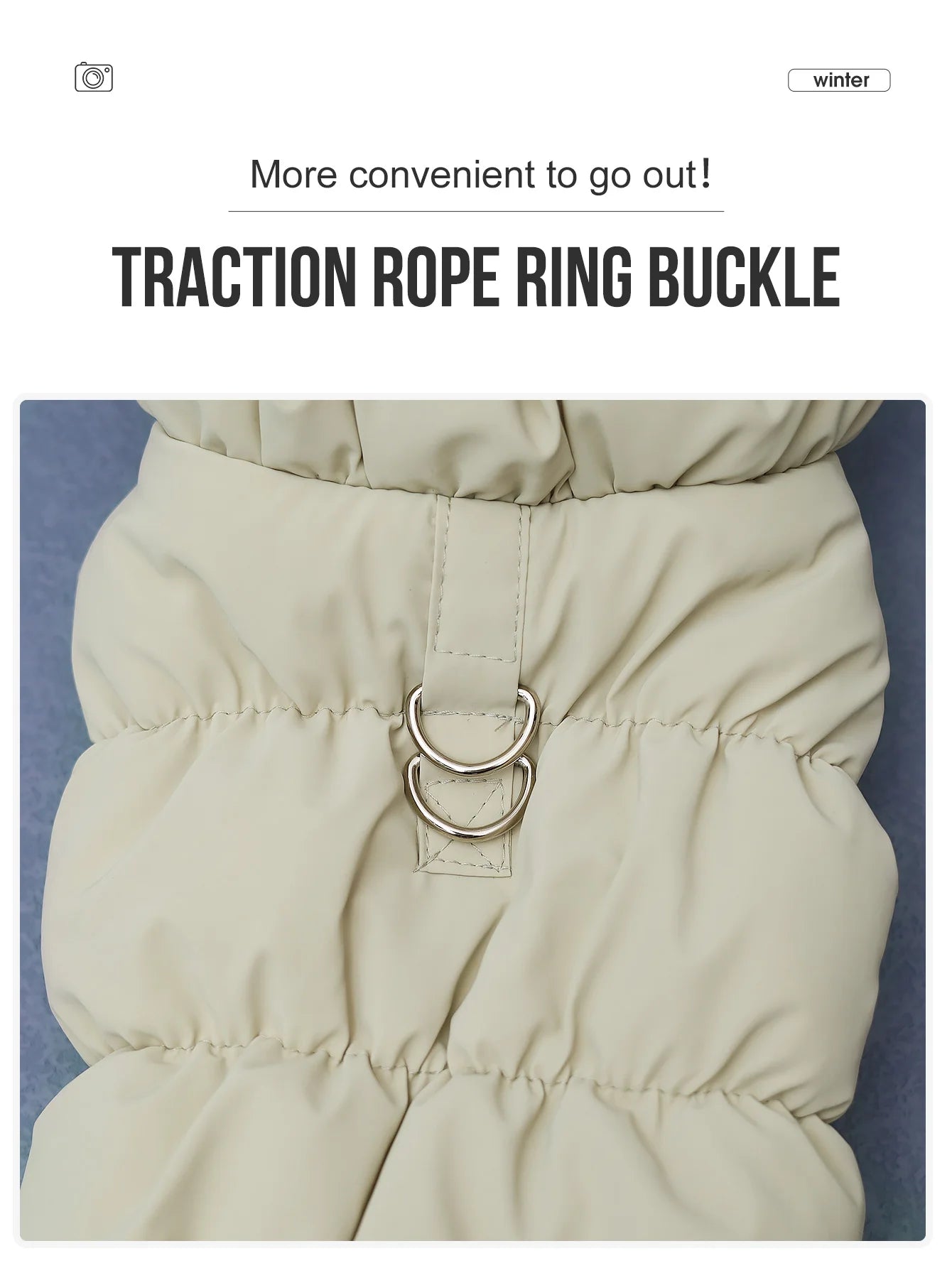 🐾❄️ 3-Layer Warm Dog Jacket – Autumn/Winter Cozy Pet Coat for Small & Medium Dogs (Poodle, Teddy, Yorkie)