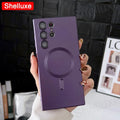 Luxury MagSafe Magnetic Soft TPU Case for Samsung Galaxy S25 Ultra / EDGE