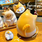 Cute Chubby Cat Squishy Toy – Slow-Rebound PU Sensory Fidget