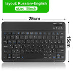 ⌨️📱 Mini Bluetooth Wireless Keyboard – Rechargeable Multi-Language