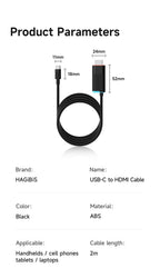 🎮🔗 Hagibis Switch 2 Dock – 4K@60Hz USB-C to HDMI with 100W PD
