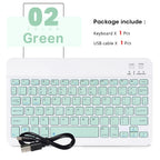⌨️🖱️ Mini Wireless Bluetooth Keyboard & Mouse Set – Portable for iPad & Android
