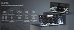 🔥⌨️ Wired Mechanical Gaming Keyboard with OLED Display – Hot-Swap RGB