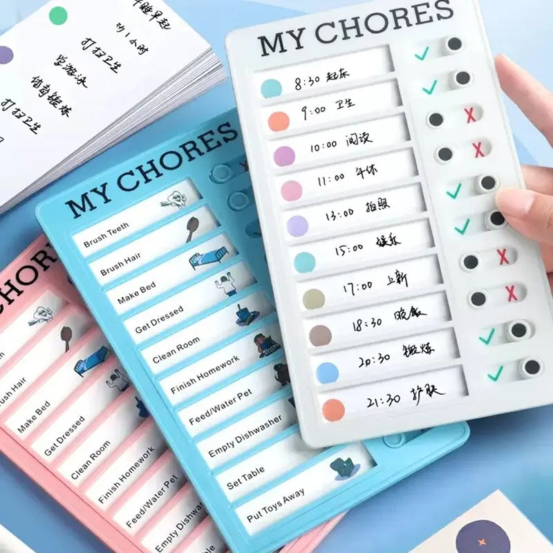 Reusable To Do List Plastic Memo Board Daily Weekly Monthly Planner G8Central.com
