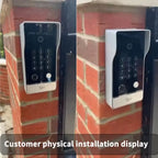 🔔📹 High Quality Video Doorbell Intercom System | Large Screen Smart Videophone 🔐 | Tuya Smart 5-in-1 Unlock 1080P for Home & Apartment