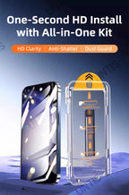 9H Tempered Glass Screen Protector with Dust-Free Install Box for Google Pixel