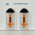 2PCS Dust-Free Tempered Glass Screen Protector for iPhone 17 Series (With Installation Tool)