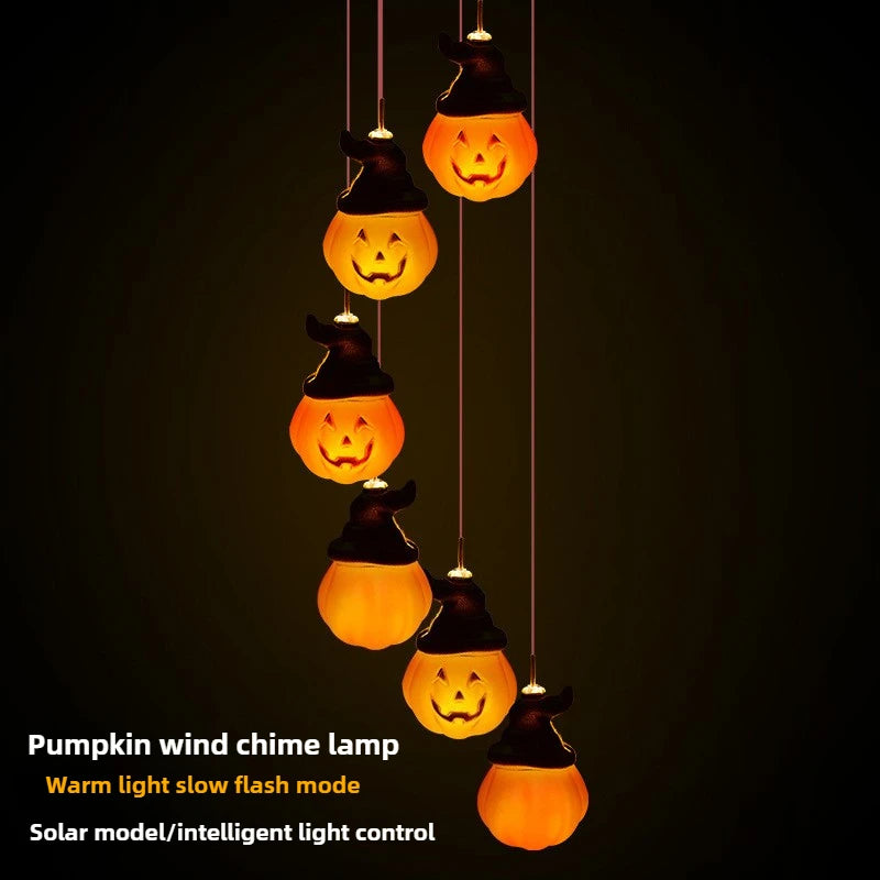 Solar Halloween String Lights – Skull, Ghost & Pumpkin