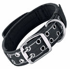 🐕🛡️ Tactical Dog Collar with Handle – Heavy Duty Double Buckle