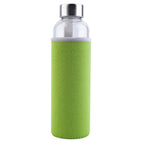 550ML Glass Travel Water Bottle – Shatterproof Portable Car Drinking Bottle 💧✨