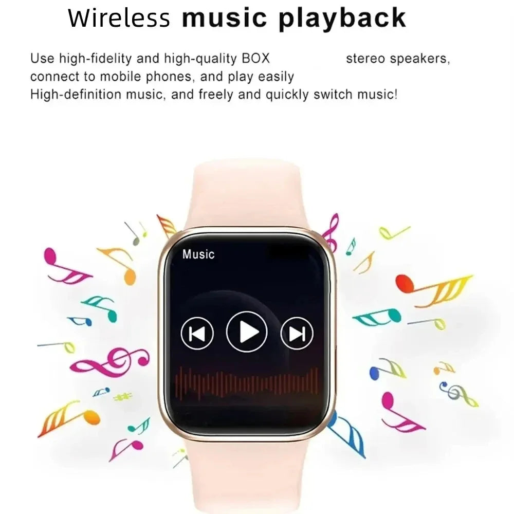 New Smartwatch for Men & Women – 1.73" HD Bluetooth Call Smart Watch for Android & iOS | Heart Rate, Blood Oxygen & Blood Pressure Monitor | Fitness Activity Tracker (LAXASFIT)