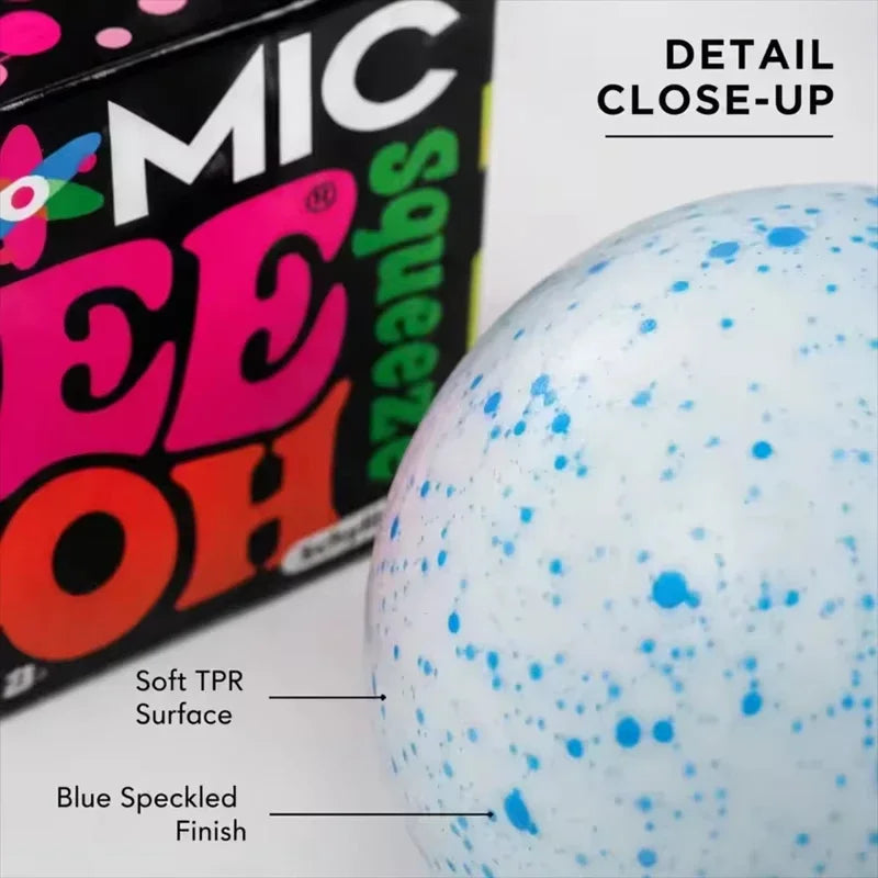 NeeDoh Snow Ball Crunch Squishy – TPR Sensory Fidget Toy