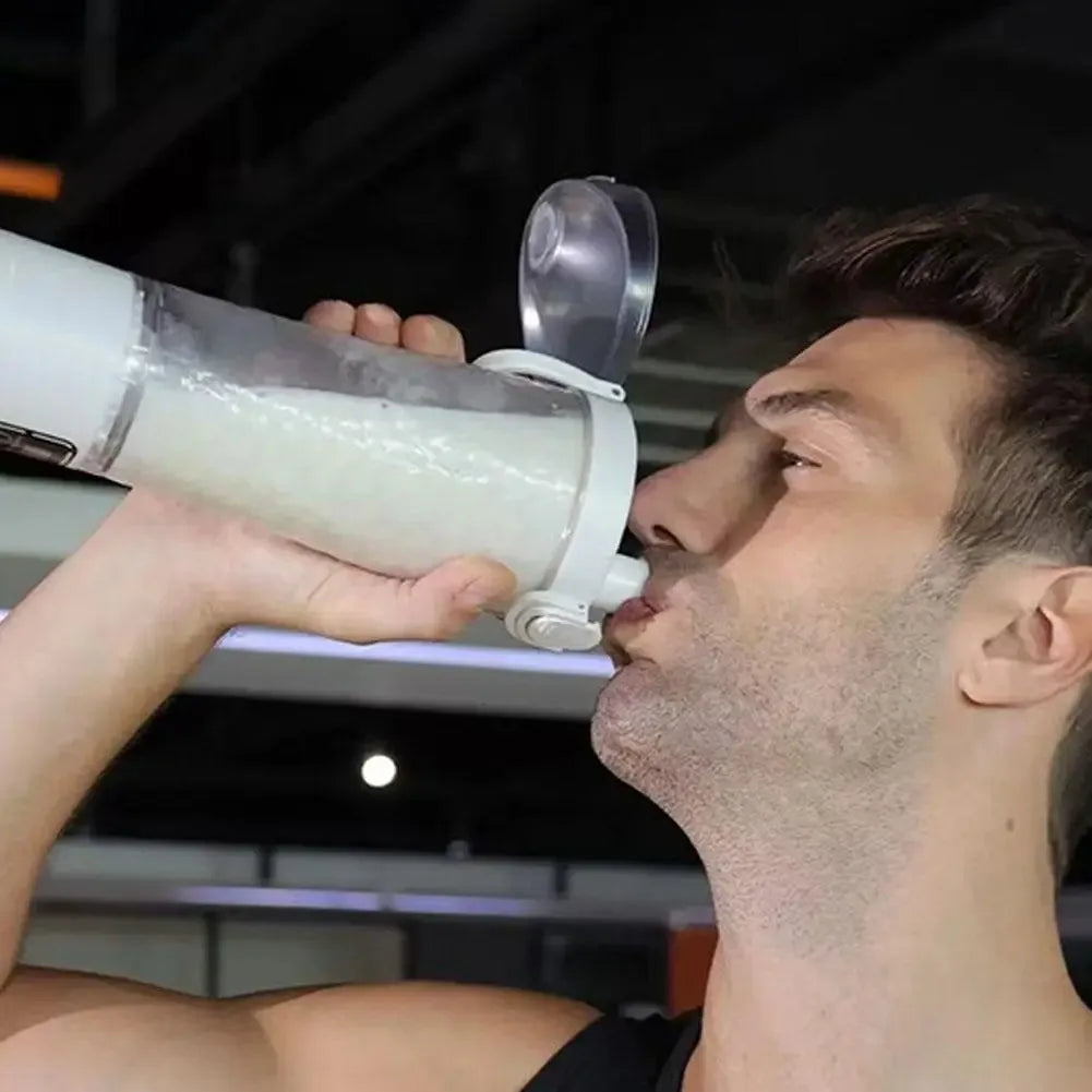 ⚡🥤 3-Speed Auto Mixing Electric Shaker Cup – Portable Blender Bottle