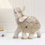 🐘✨ Lucky Elephant Feng Shui Statue 💰 | Wealth Attraction Decorative Sculpture 🏡 | Vibrant Elephant Figurine for Home & Office Décor