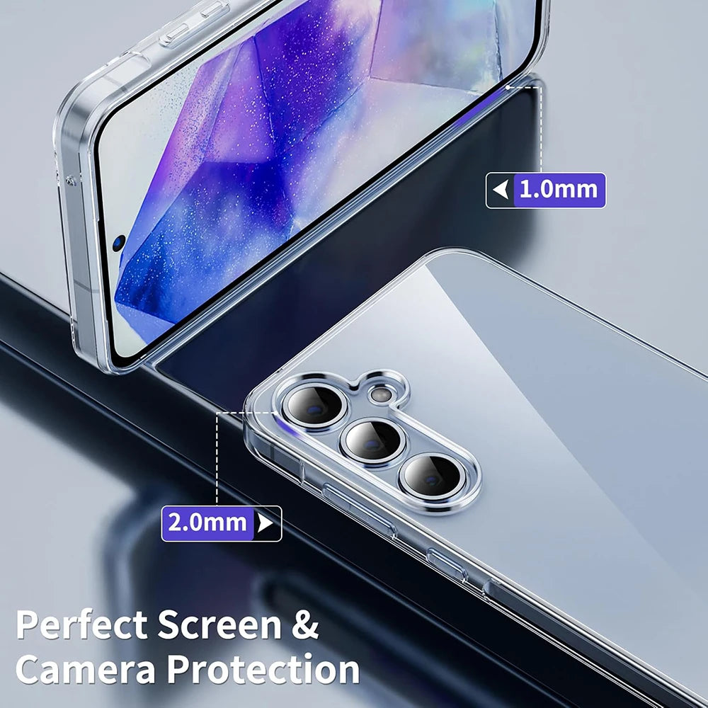 Ultra Thin Clear Silicone Case for Samsung Galaxy S Series