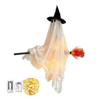 Cute Hanging Ghost Decoration – Halloween Witch Décor