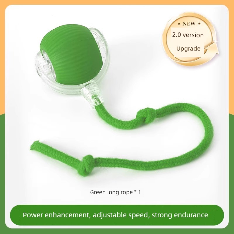 🐾 Cat Intelligent Dodgeball 🎾 Automatic Funny Cat Ball 🐱 Electric Interactive Toy ⚡ Bite & Fall Resistant 💪 Type‑C Charging 🔋