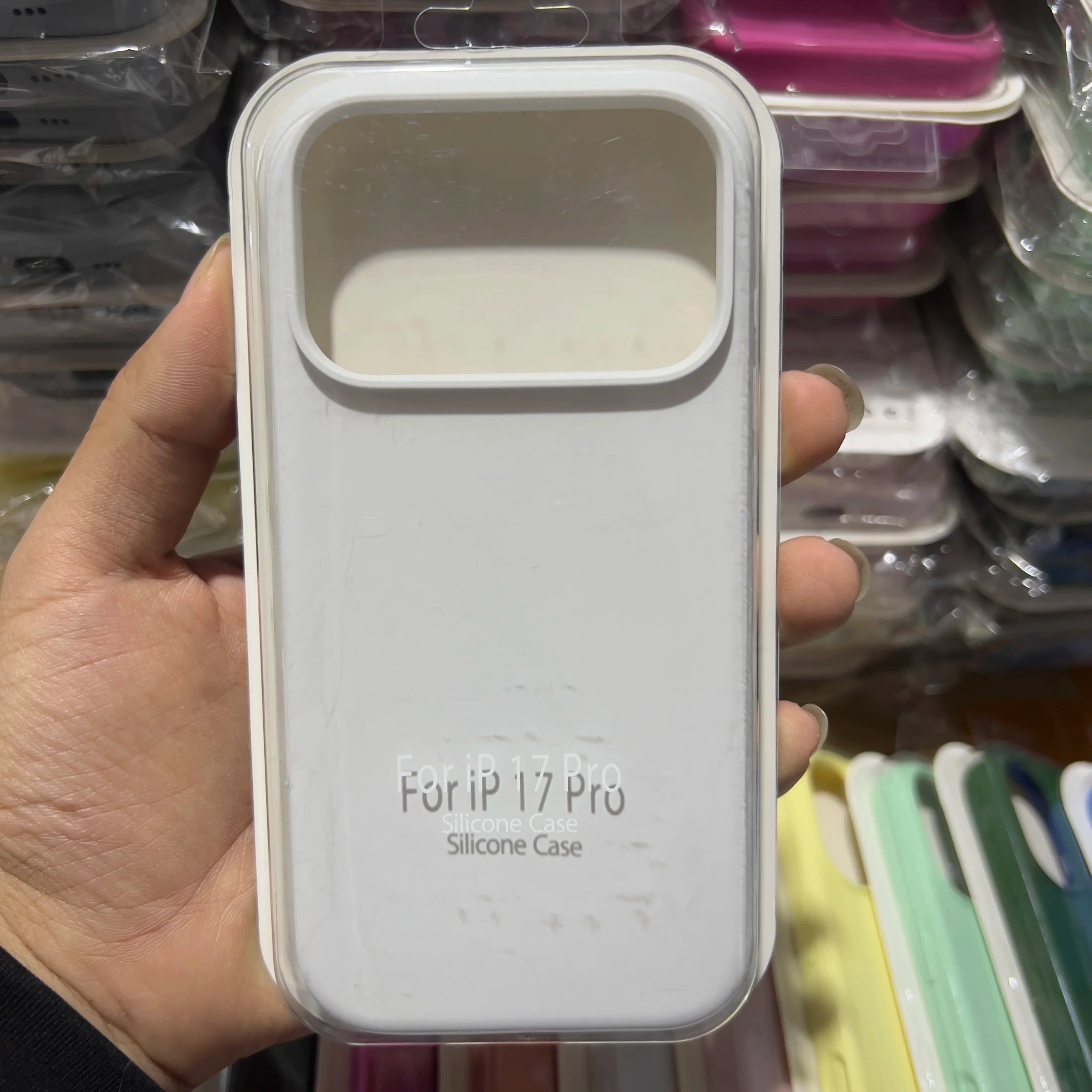 🍭📱 Official Liquid Silicone Skin-Feel Case for iPhone 17 Air / 16 / 15 / 14 / 17 Pro Max
