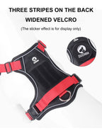 🐕🛡️ Reflective Tactical Dog Harness – 1680D Waterproof Vest