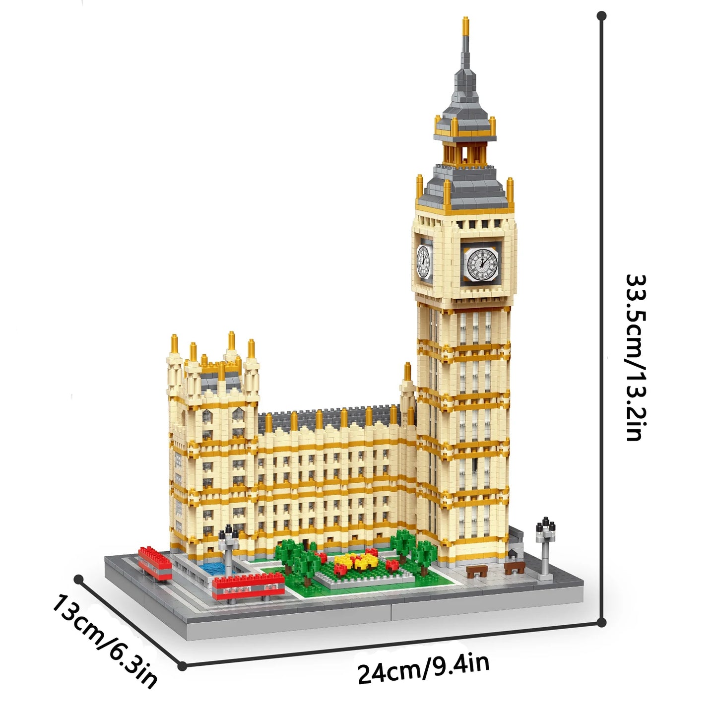 🏛️Mini Building Blocks – Famous Landmark Replica Construction Bricks for Adults & Collectors